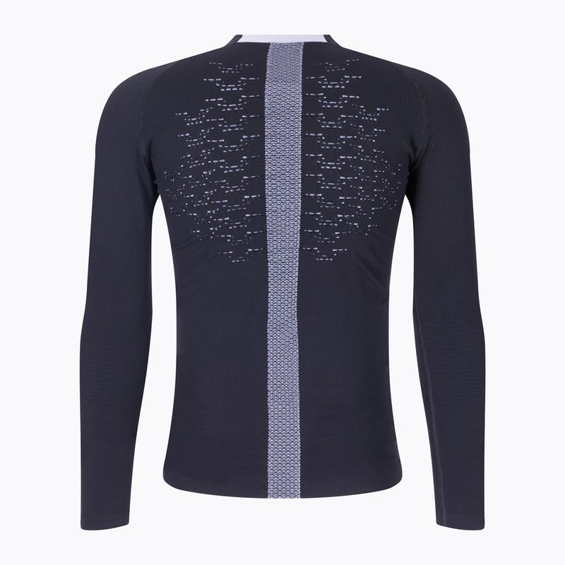 Thermoaktives Herren-Sweatshirt X-Bionic The Trick 4.0 Run opal black/arctic white 2