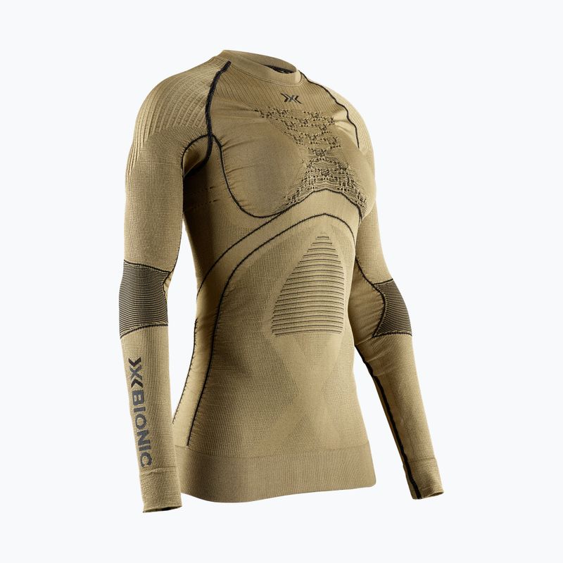 Damen Thermoaktiv-Sweatshirt X-Bionic Radiactor 4.0 gold/black 6