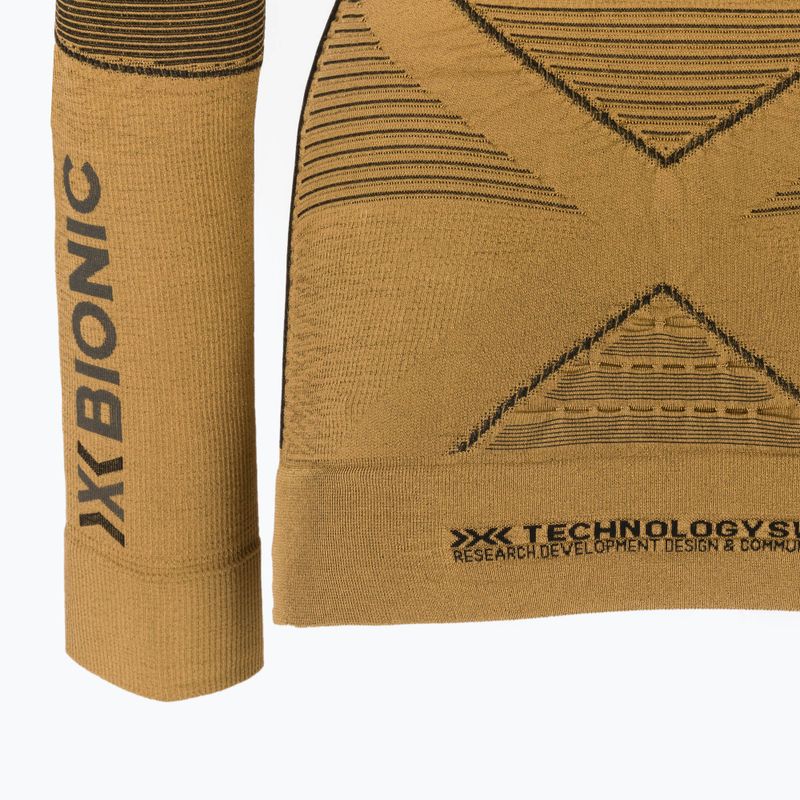 Damen Thermoaktiv-Sweatshirt X-Bionic Radiactor 4.0 gold/black 5