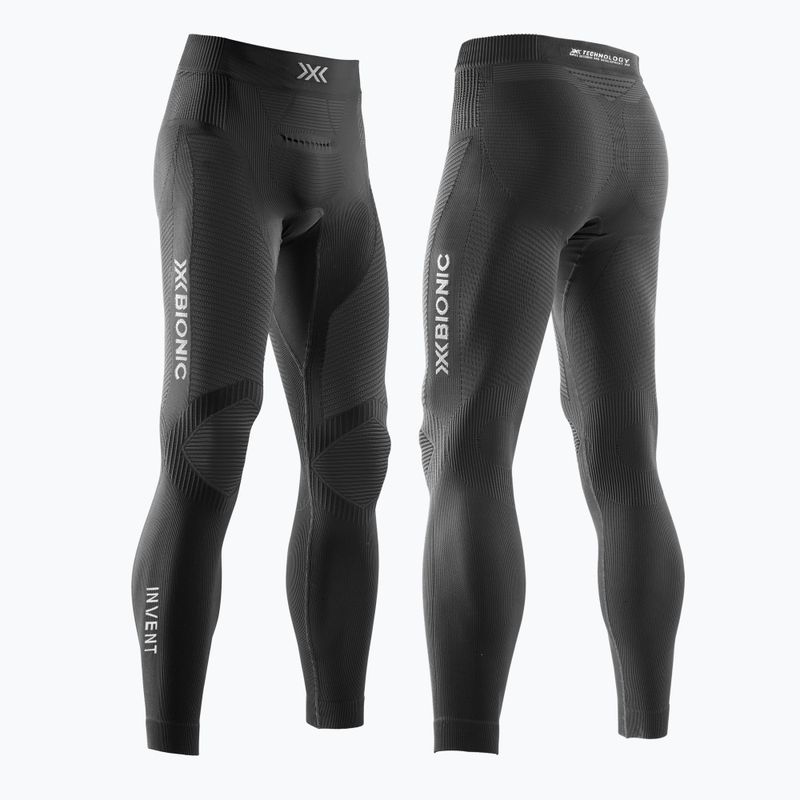 Herren X-Bionic Invent 4.0 Run Speed Thermohose schwarz INRP05W19M