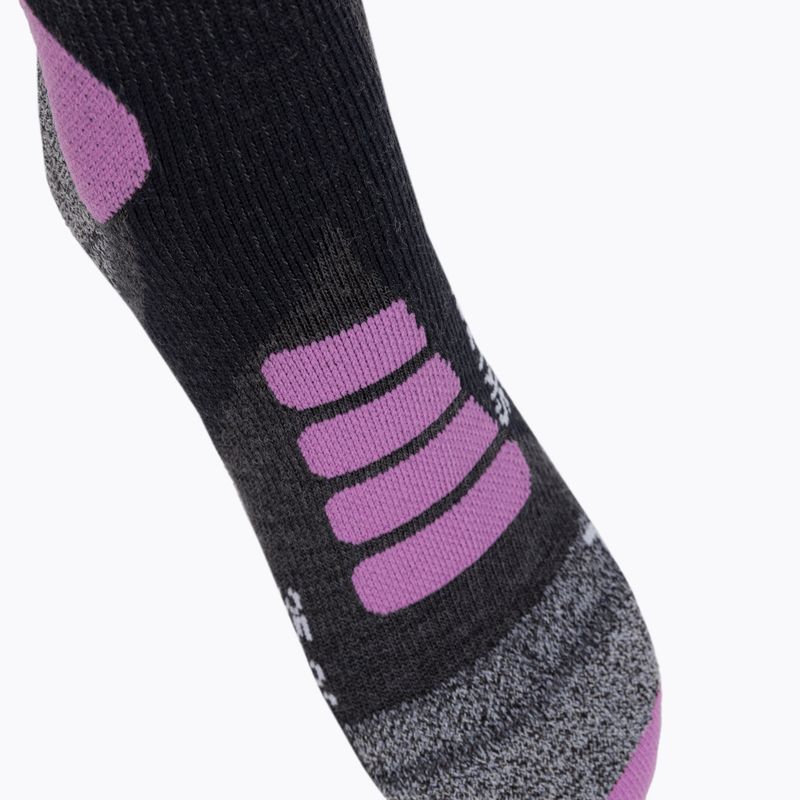 Damen Skisocken X-Socks Ski Touring Silver 4.0 grau XSWS47W19W