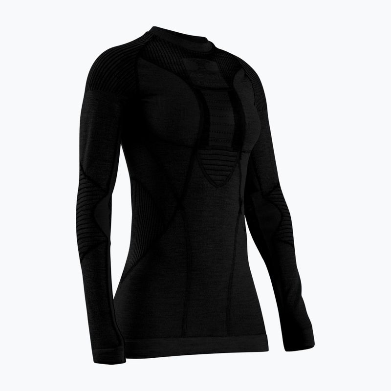 Damen Thermoaktivshirt X-Bionic Apani 4.0 Merino black/black 4