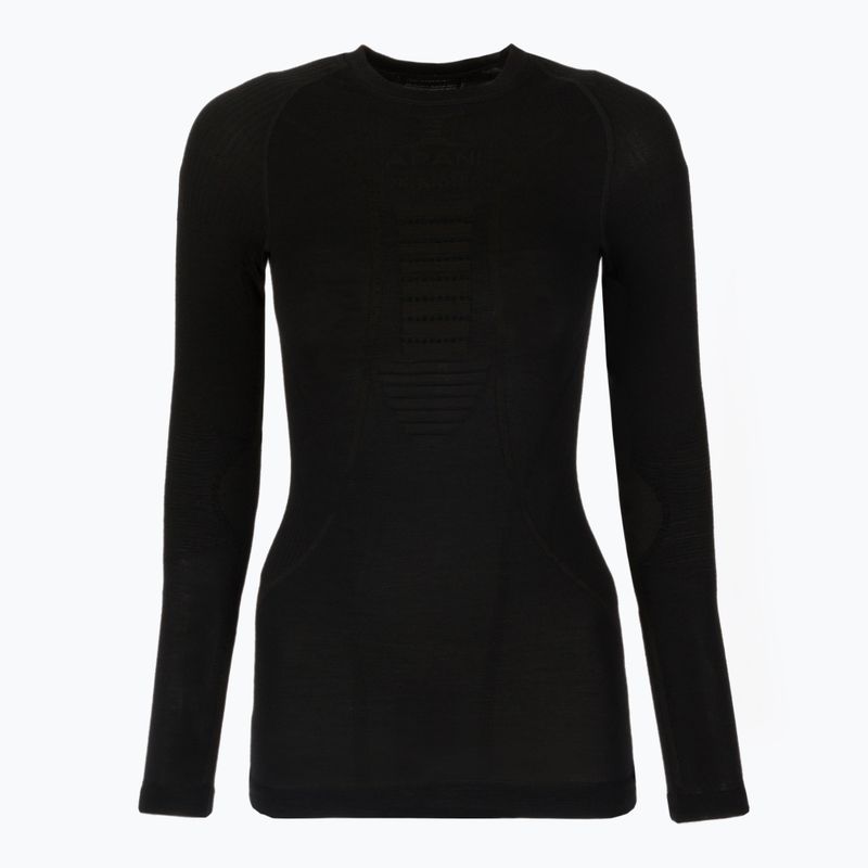 Damen Thermoaktivshirt X-Bionic Apani 4.0 Merino black/black