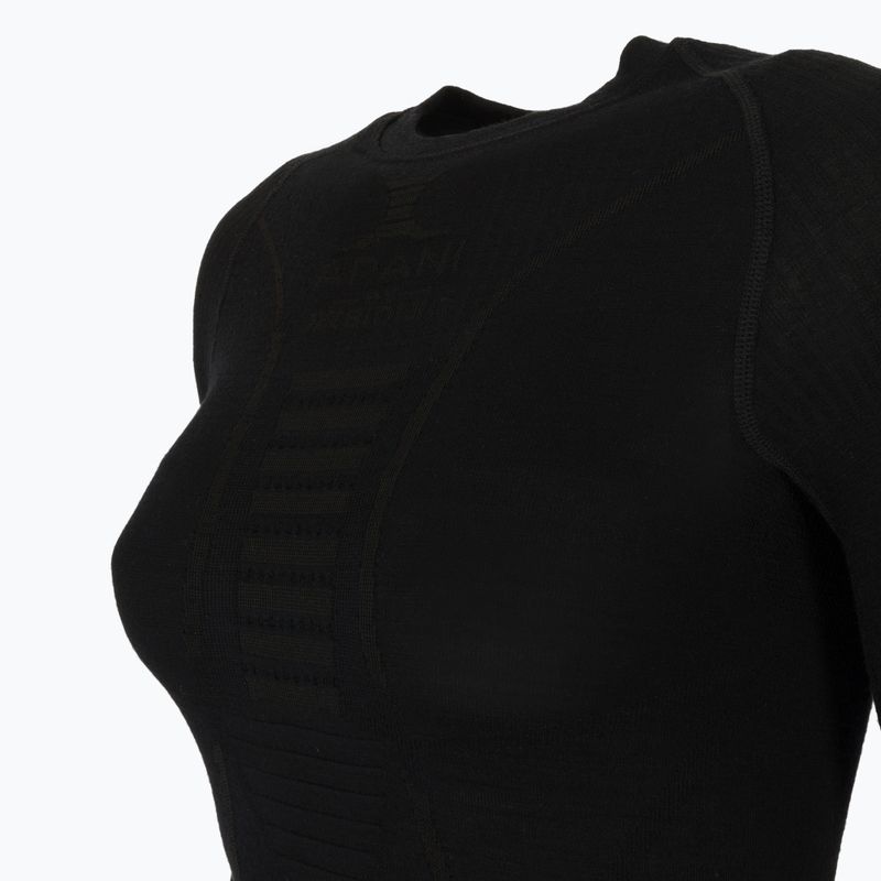 Damen Thermoaktivshirt X-Bionic Apani 4.0 Merino black/black 3