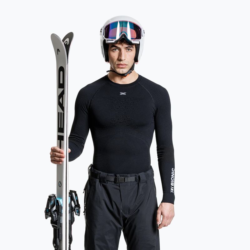 Thermoaktives Herren-Sweatshirt X-Bionic Energy Accumulator 4.0 black/black 2
