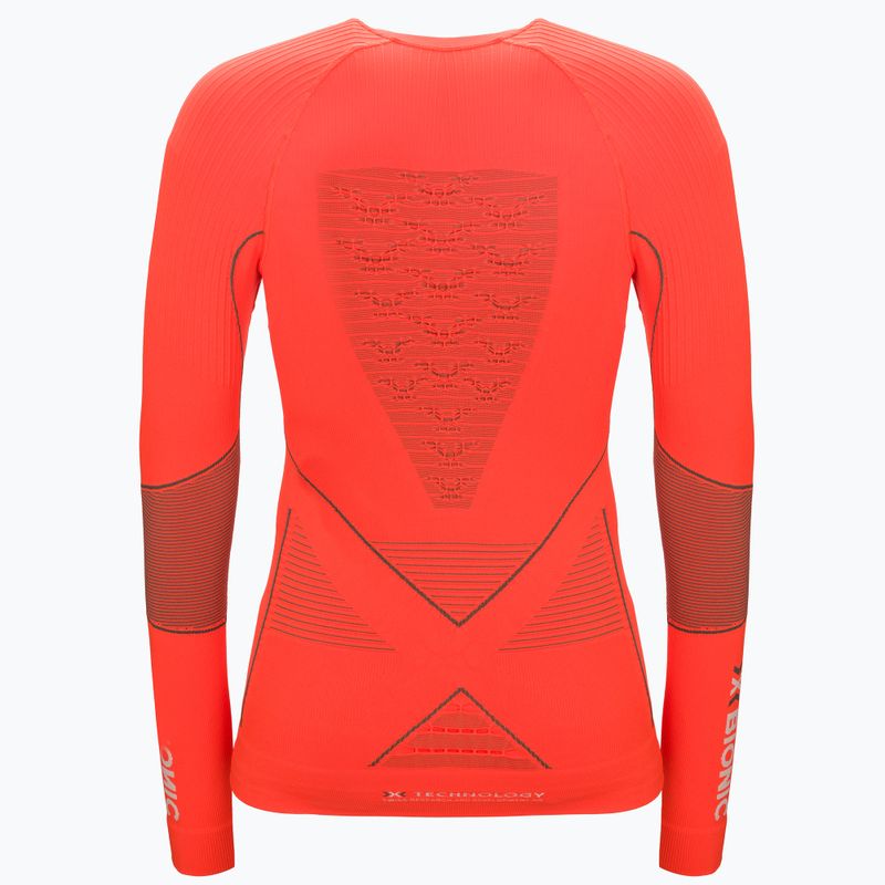 Herren Thermoaktivshirt X-Bionic Energy Accumulator 4.0 sunset orange/anthracite 2