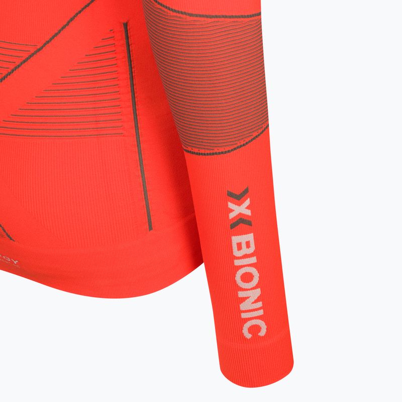 Herren Thermoaktivshirt X-Bionic Energy Accumulator 4.0 sunset orange/anthracite 3