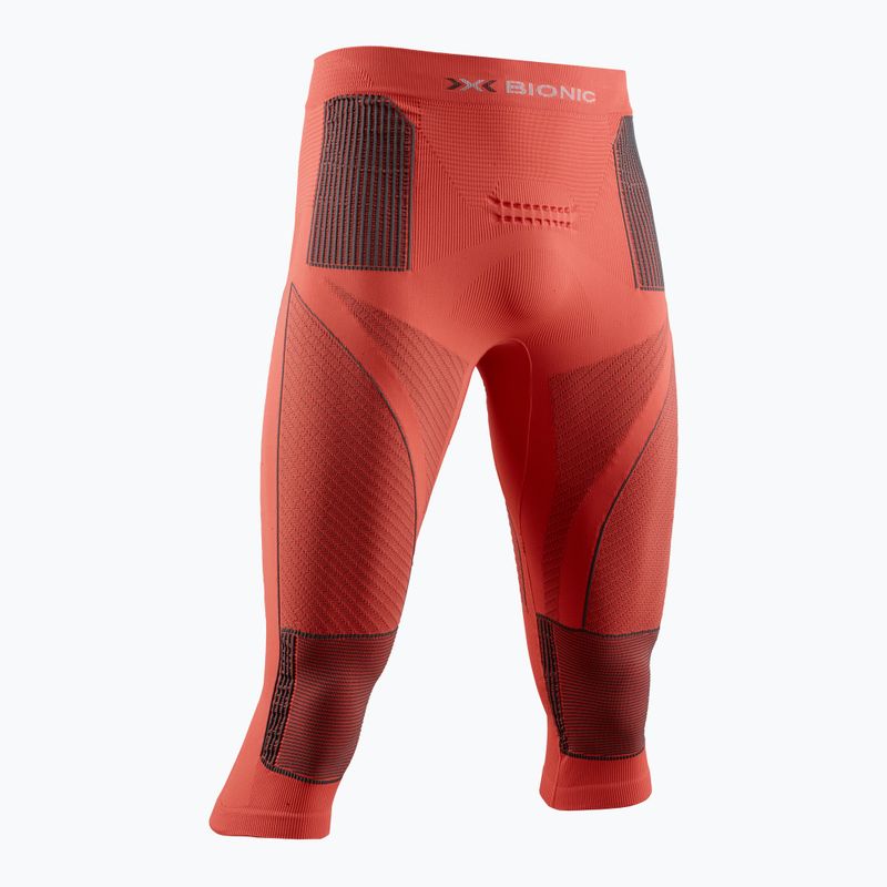 Herren 3/4 thermoaktive Hose X-Bionic Energy Accumulator 4.0 orange EAWP07W19M 5