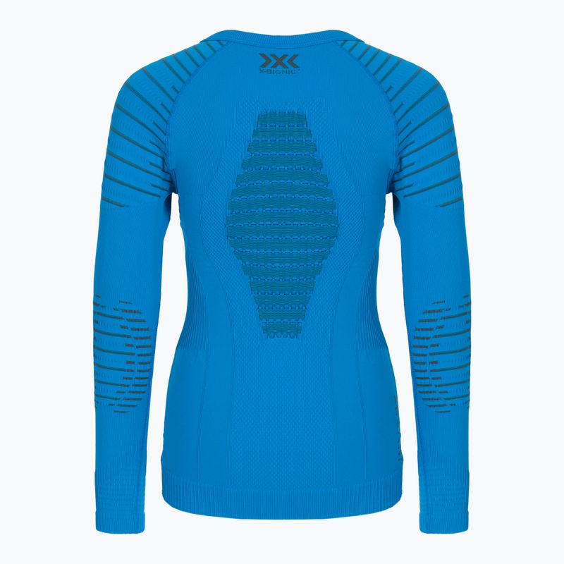 Kinder Thermoaktivshirt X-Bionic Invent 4.0 LS teal blue/anthracite 2