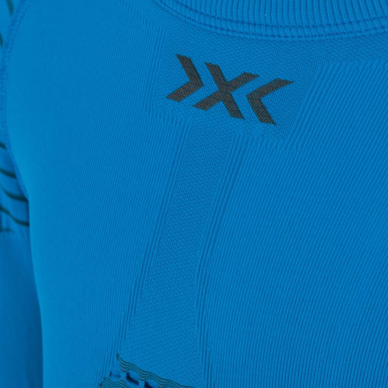 Kinder Thermoaktivshirt X-Bionic Invent 4.0 LS teal blue/anthracite 3