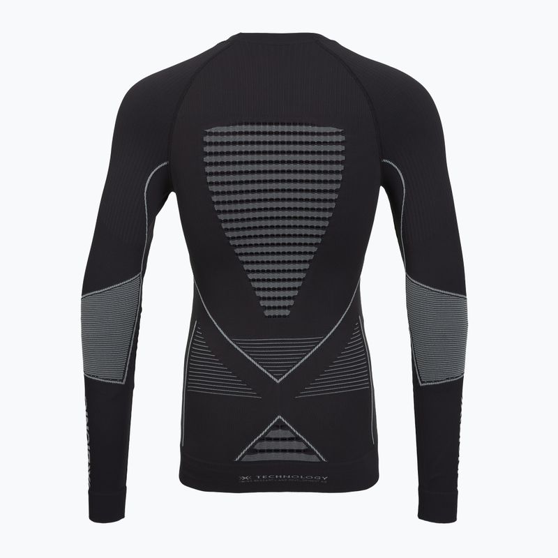 Thermoaktives Herren-Sweatshirt X-Bionic Energy Accumulator Origins charcoal/pearl grey 2