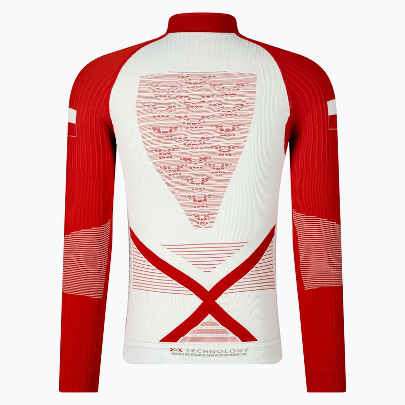 Herren X-Bionic Energy Accumulator 4.0 Patriot Polen Thermo-T-Shirt weiß EAWT53W19M 2