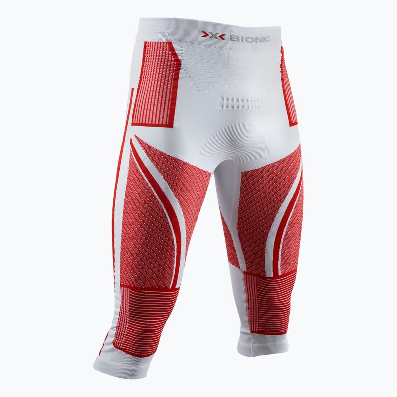 Herren 3/4-lange Thermohose X-Bionic Energy Accumulator 4.0 Patriot Polen weiß und rot EAWP53W19M 5