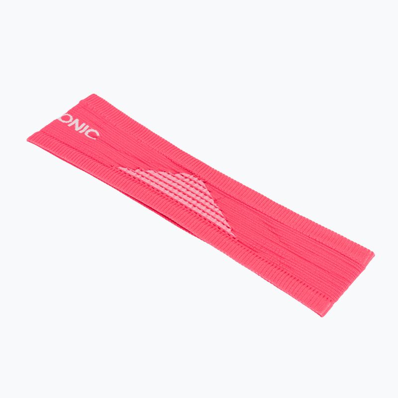 Thermoband X-Bionic Headband 4.0 flamingo pink/arctic white 2