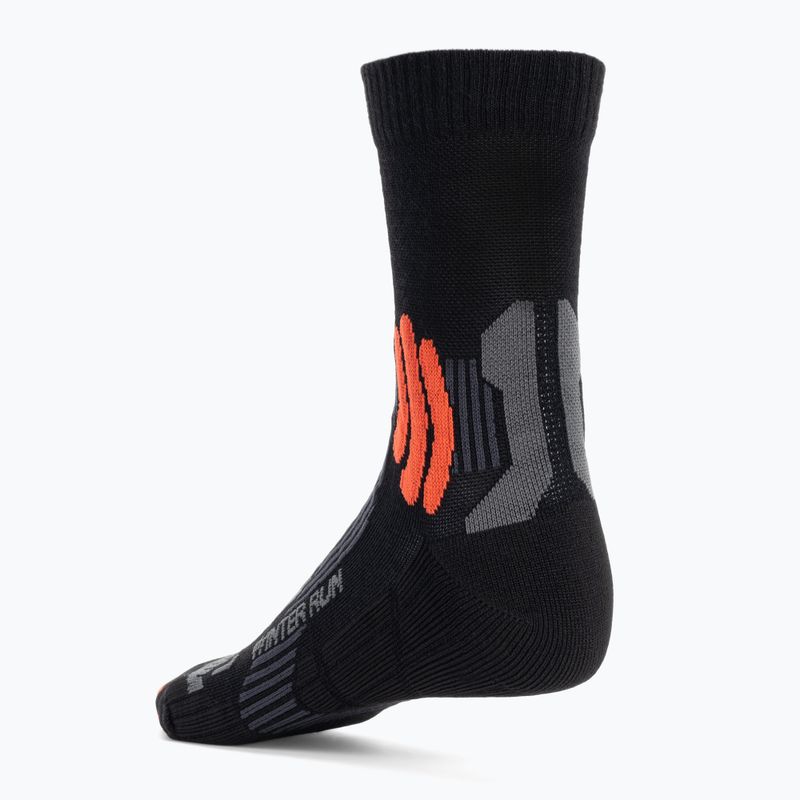 X-Socks Winter Run 4.0 Laufsocken schwarz XSRS08W20U 2