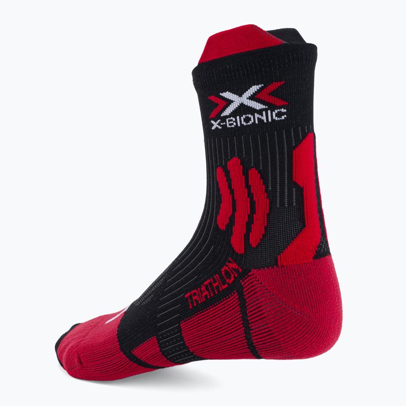 Men's X-Bionic Triathlon 4.0 Laufsocken rot/schwarz ND-IS01S21U-R018 2