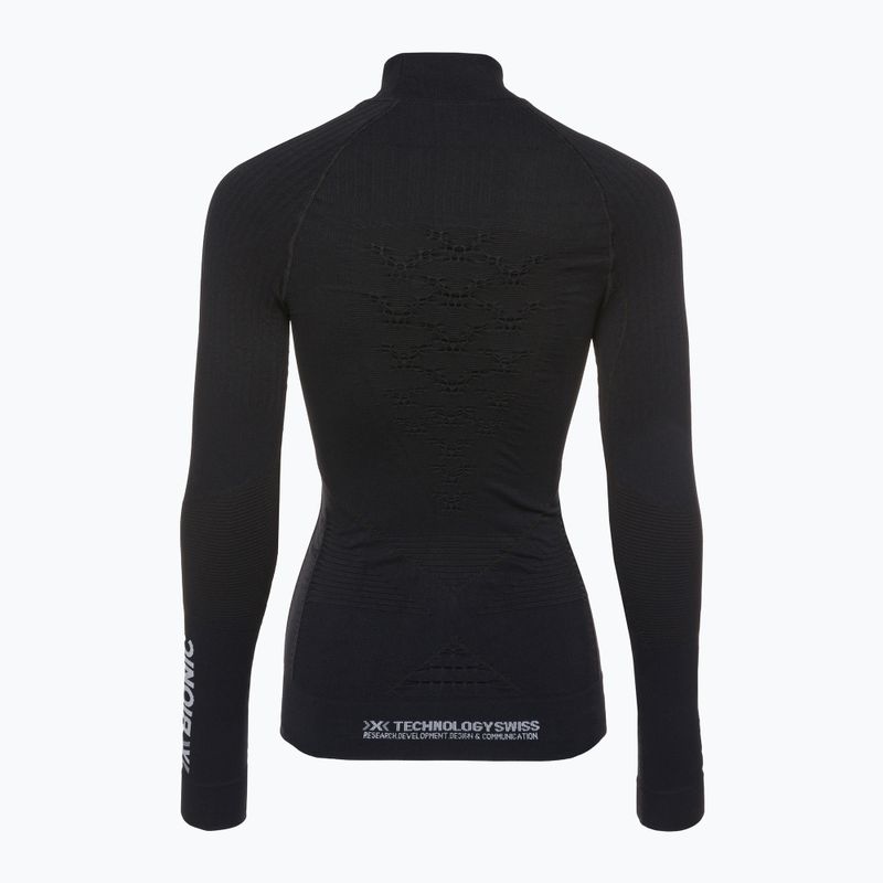 Damen Thermo-Sweatshirt X-Bionic Energy Accumulator 4.0 Turtle Neck opalschwarz/arcticweiß 5