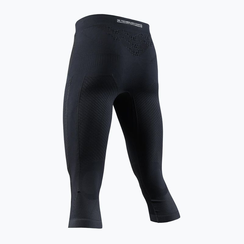 Herren Thermo-Leggings X-Bionic Energy Accumulator 4.0 Pants 3/4 opalschwarz / arktisweiß 2