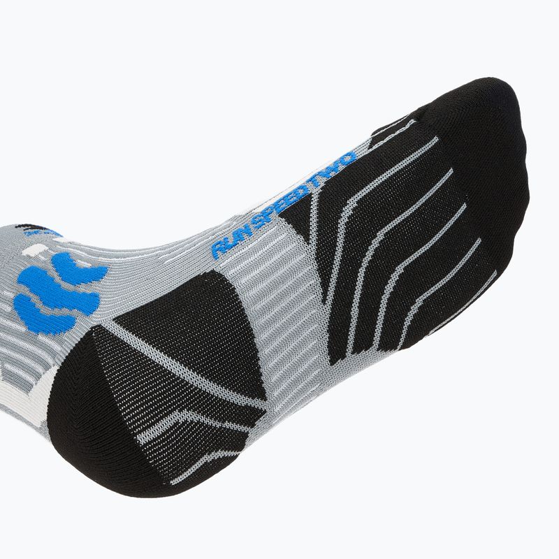 Laufsocken Herren X-Socks Run Speed Two 4.0 pearl grey/invent blue 4