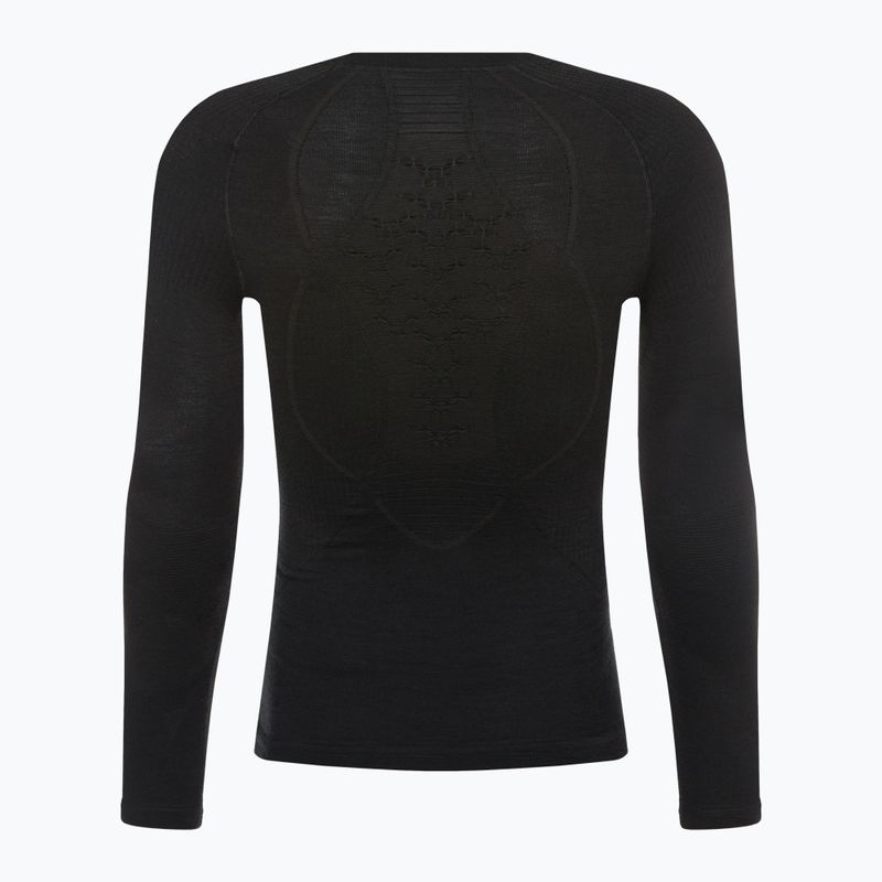 Herren Thermo-Sweatshirt X-Bionic Merino schwarz/schwarz 3