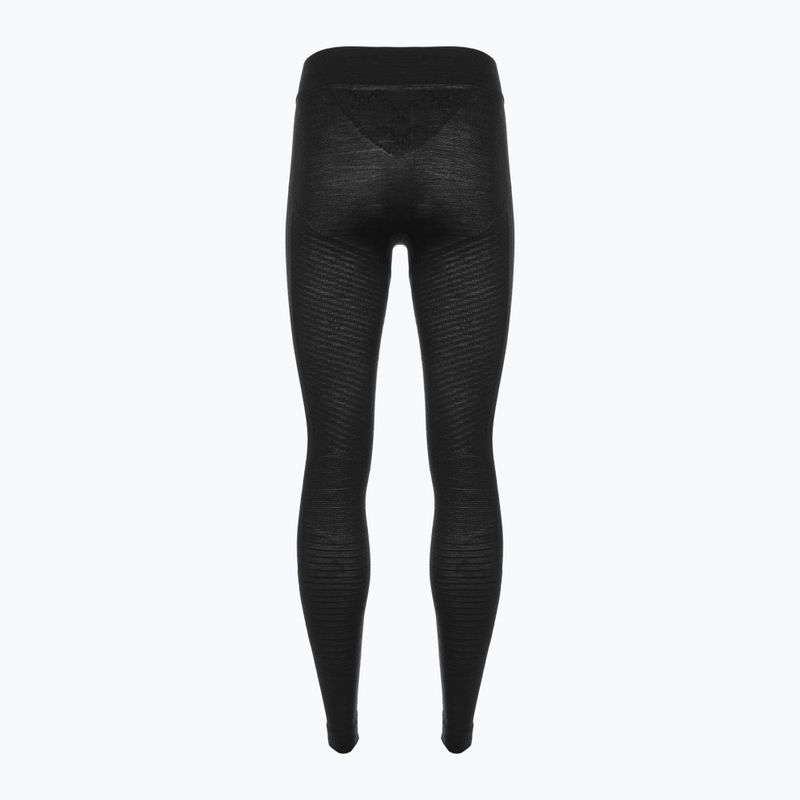 Thermoaktive Damenhose X-Bionic Merino schwarz/schwarz 2