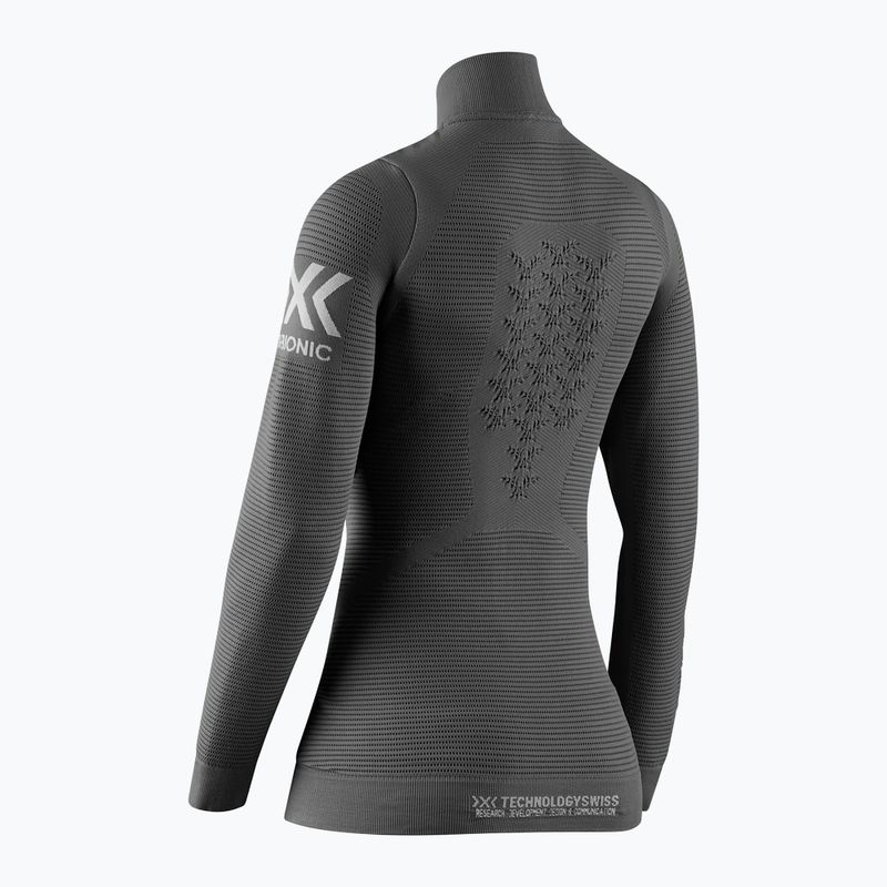 Thermoaktiver Sweatshirt Hoodie Damen X-Bionic Instructor 4.0 charcoal 2