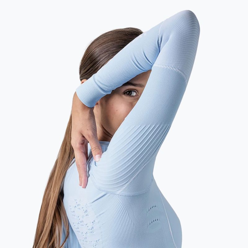 Damen Thermoaktivshirt X-Bionic Energy Accumulator 4.0 LS ice blue/arctic white 6