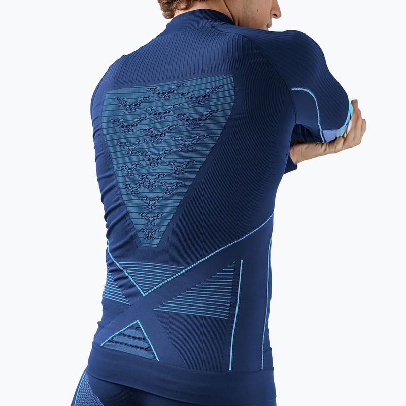 Herren Thermoaktivshirt X-Bionic Energy Accumulator 4.0 Turtle Neck navy/blue 3