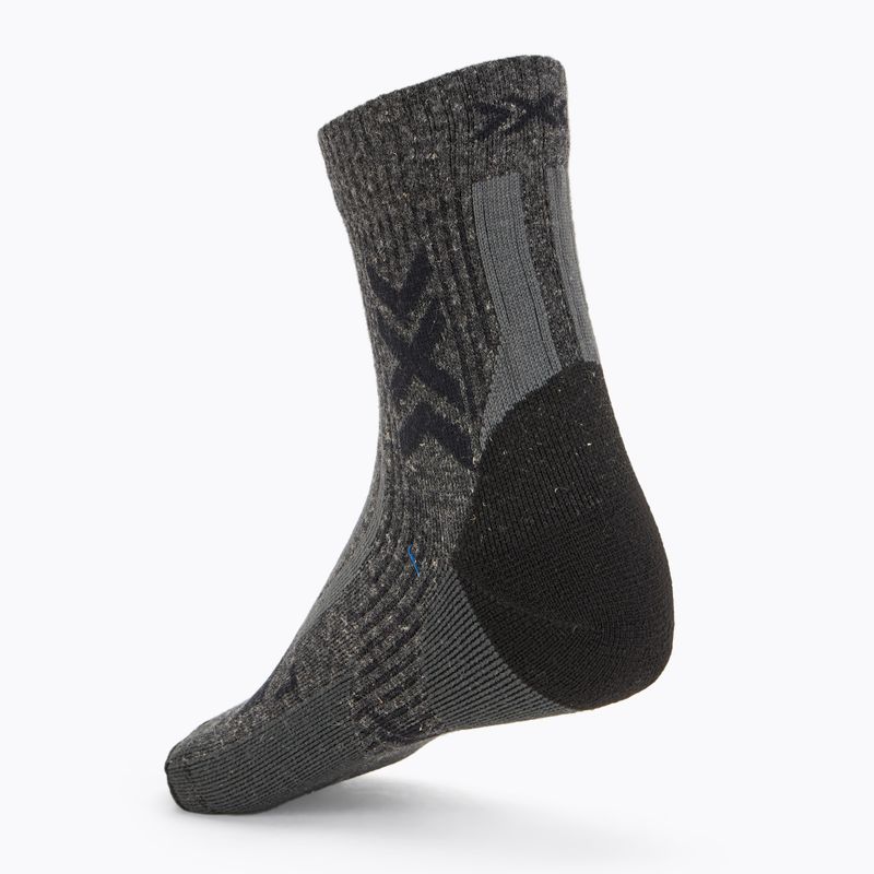 Trekking Socken X-Socks Hike Perform Merino Ankle black/charcoal 2