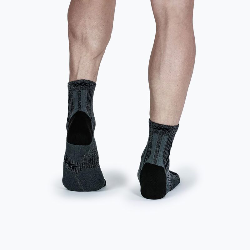 X-Socks Hike Perform Merino Knöchel Trekkingsocken schwarz/kohl