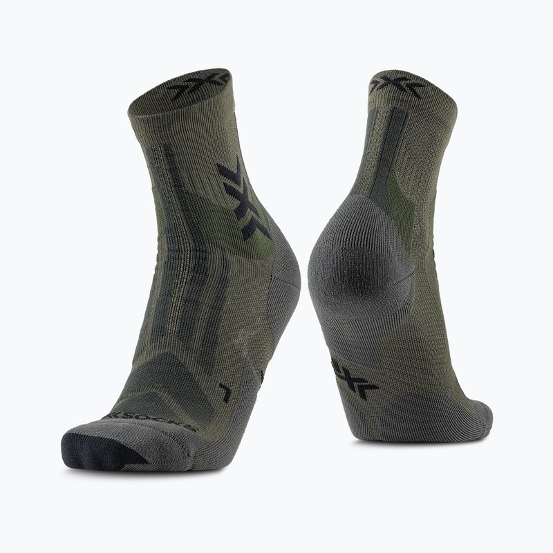 Socken X-Socks Hike Discover Ankle dark sage/black