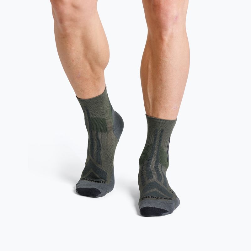 Socken X-Socks Hike Discover Ankle dark sage/black 3