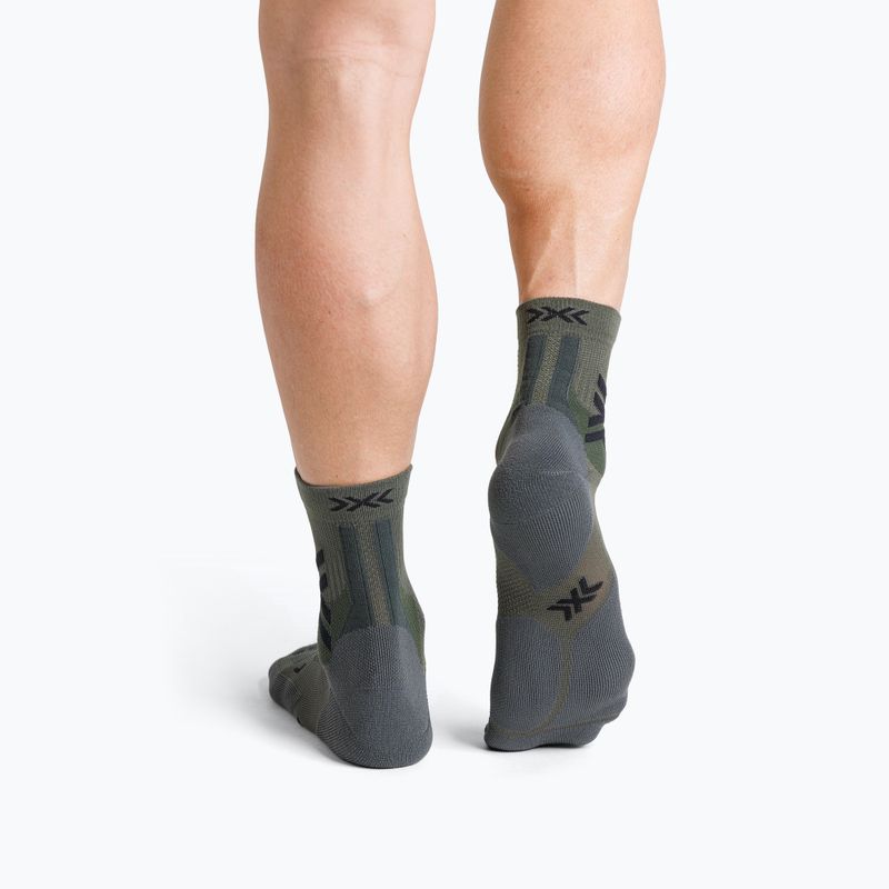 Socken X-Socks Hike Discover Ankle dark sage/black 4
