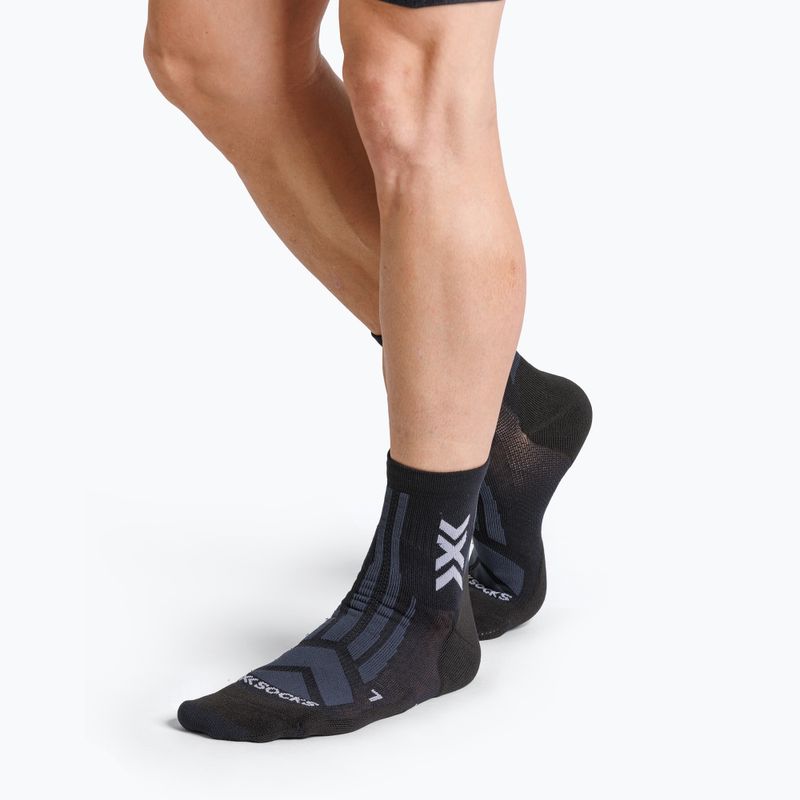 Socken X-Socks Hike Discover Ankle black/charcoal 2