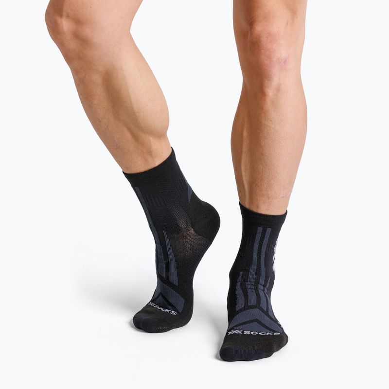 Socken X-Socks Hike Discover Ankle black/charcoal 3