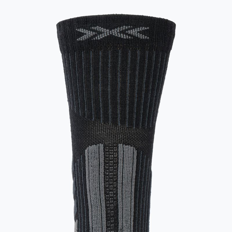 Herren-Socken X-Socks Trekking Perform Merino Crew black/charcoal 4