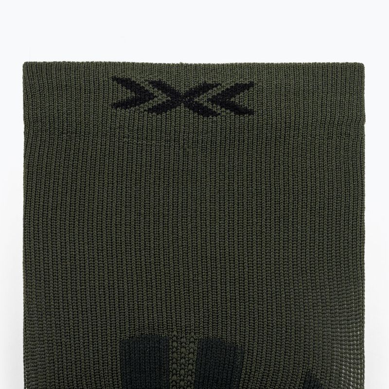 Socken X-Socks Hike Discover Crew green/black 3
