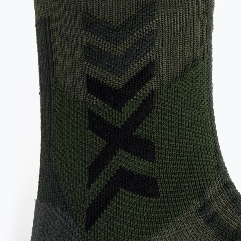 Socken X-Socks Hike Discover Crew green/black 4