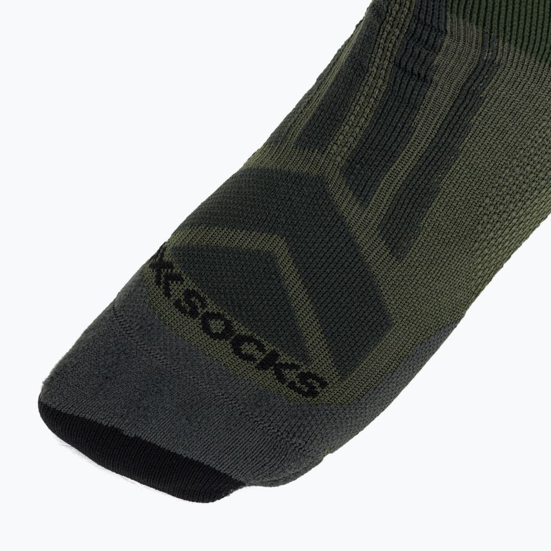 Socken X-Socks Hike Discover Crew green/black 5
