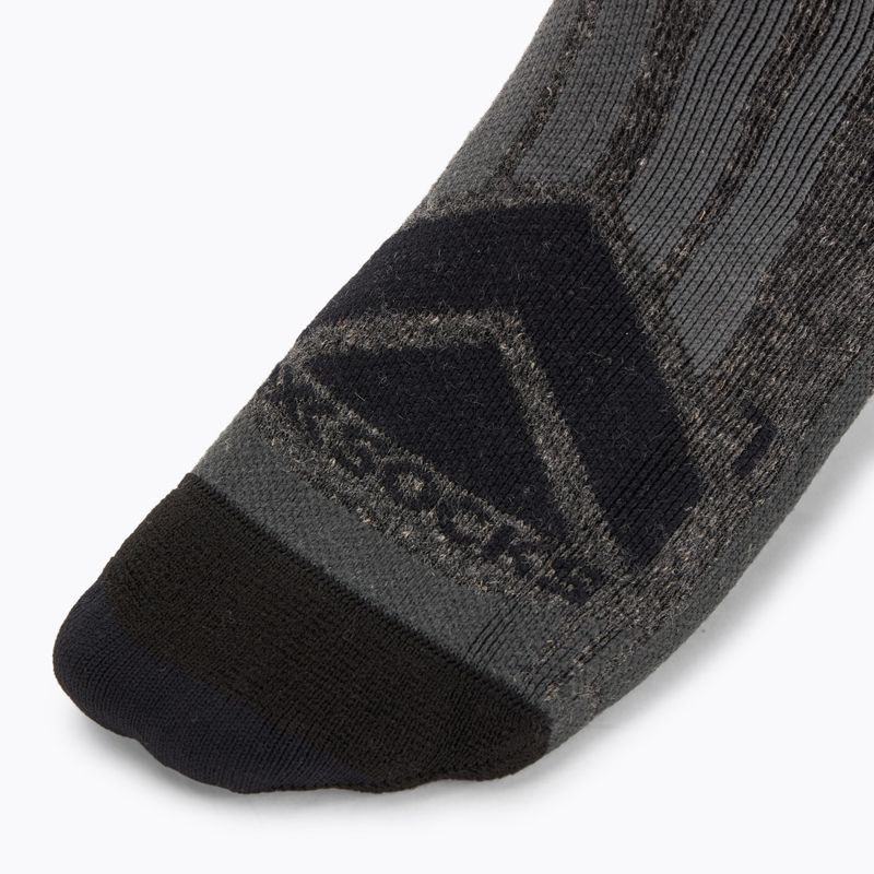 X-Socks Hike Perform Merino Crew Trekkingsocken schwarz/kohl