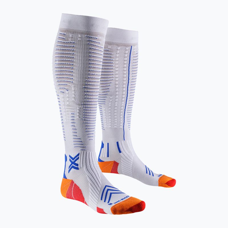 Laufsocken Herren X-Socks Run Expert Effektor OTC white/orange/twyce blue