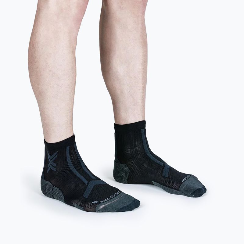 Socken X-Socks Trailrun Discover Ankle black/charcoal 2