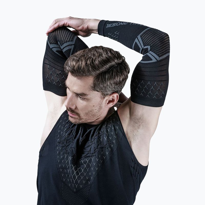 Kompressionsriemen für Hände X-Bionic Twyce Armsleeve black/charcoal