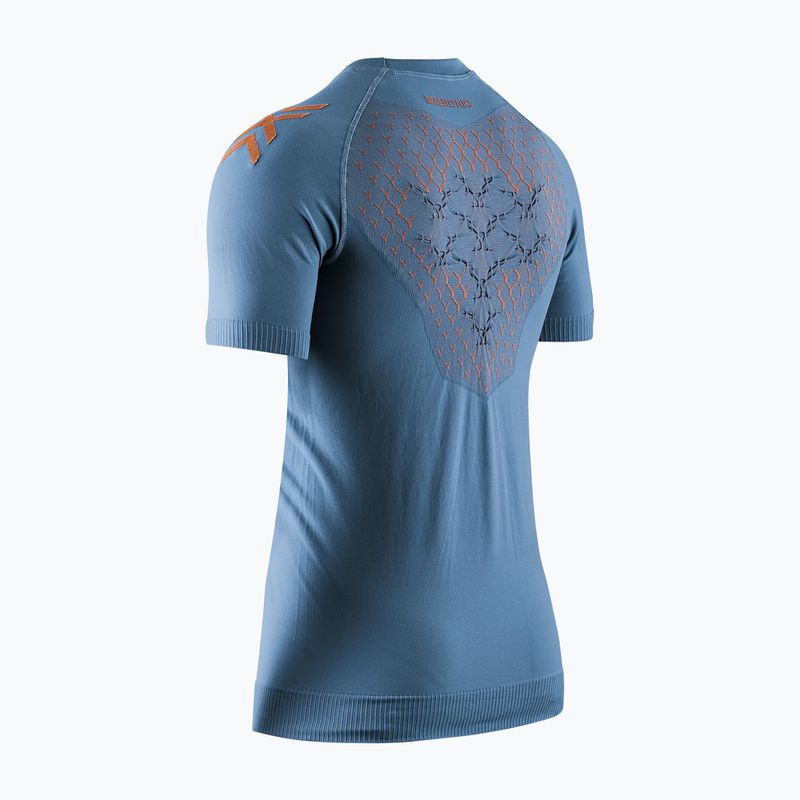 Herren-Laufshirt X-Bionic Twyce Run blue/white 2