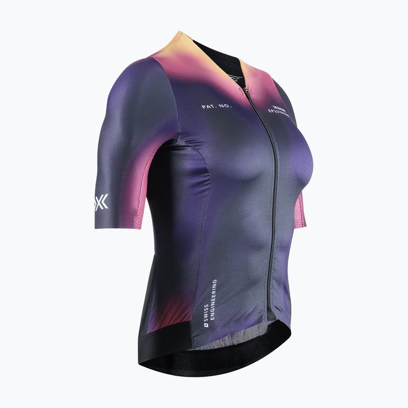 Damen-Fahrradtrikot X-Bionic Corefusion Aero Jersey heatmap 2