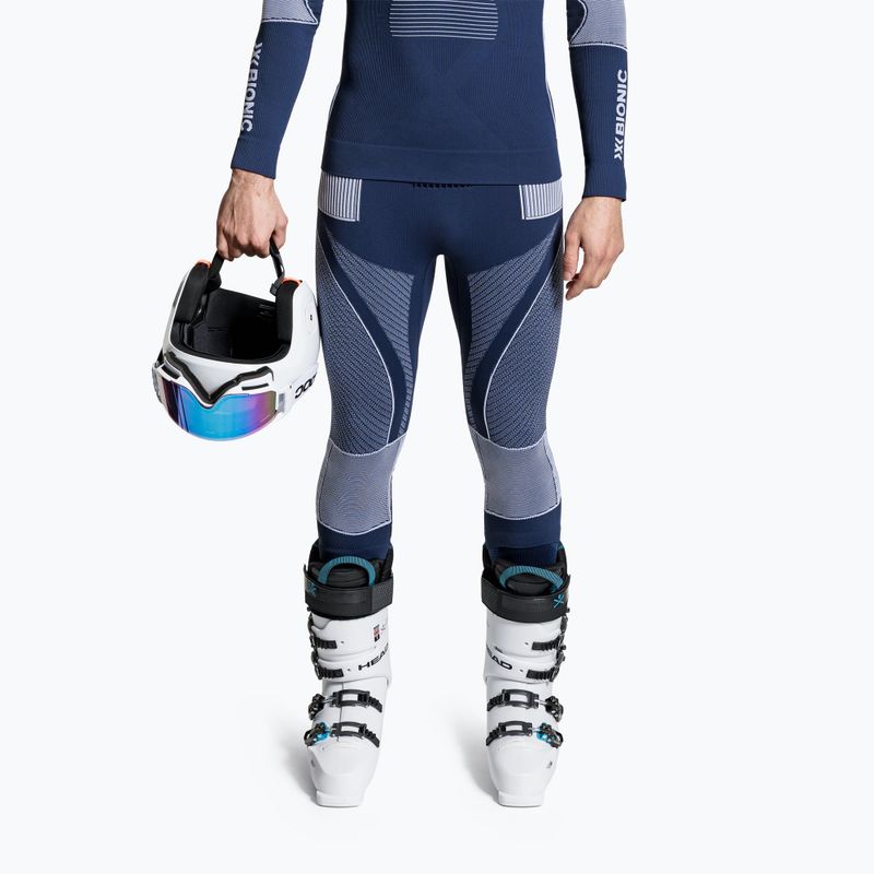 Herren Thermounterhose X-Bionic 3/4 Energy Accumulator 4.0 navy/optical white 3