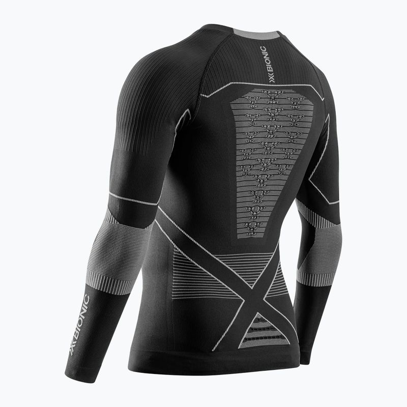 Herren Thermoaktivshirt X-Bionic Energy Accumulator Light Shirt black/light grey 2