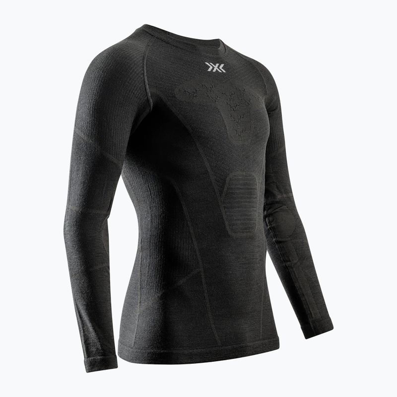 Herren Thermoaktivshirt X-Bionic Symbio Merino Shirt opal black