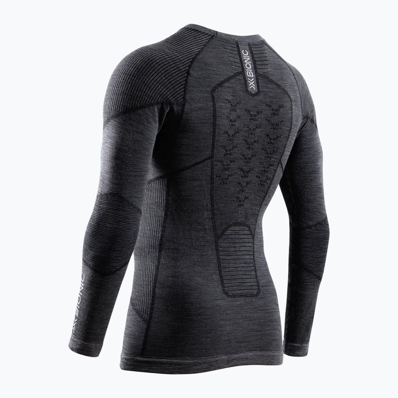 Herren Thermoaktivshirt X-Bionic Symbio Merino Shirt rhino grey 2