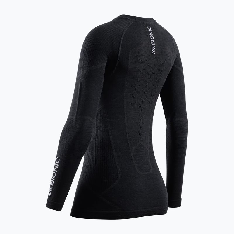 Damen Thermoaktivshirt X-Bionic Symbio Merino Shirt opal black 2